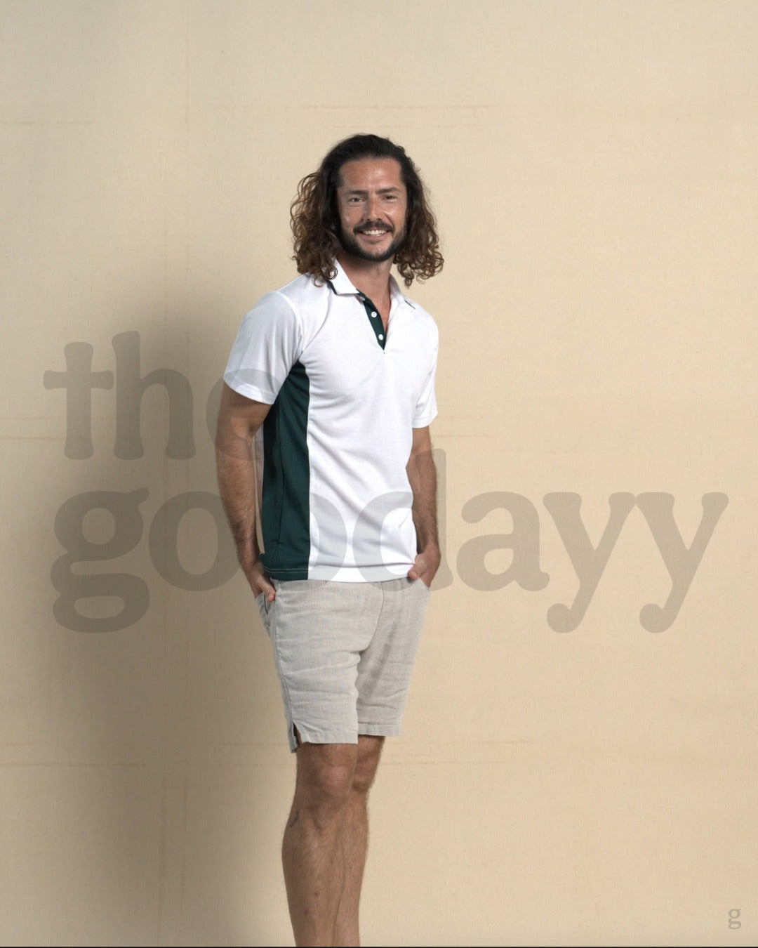 UCP13 CVC Short Sleeve Contra Polo