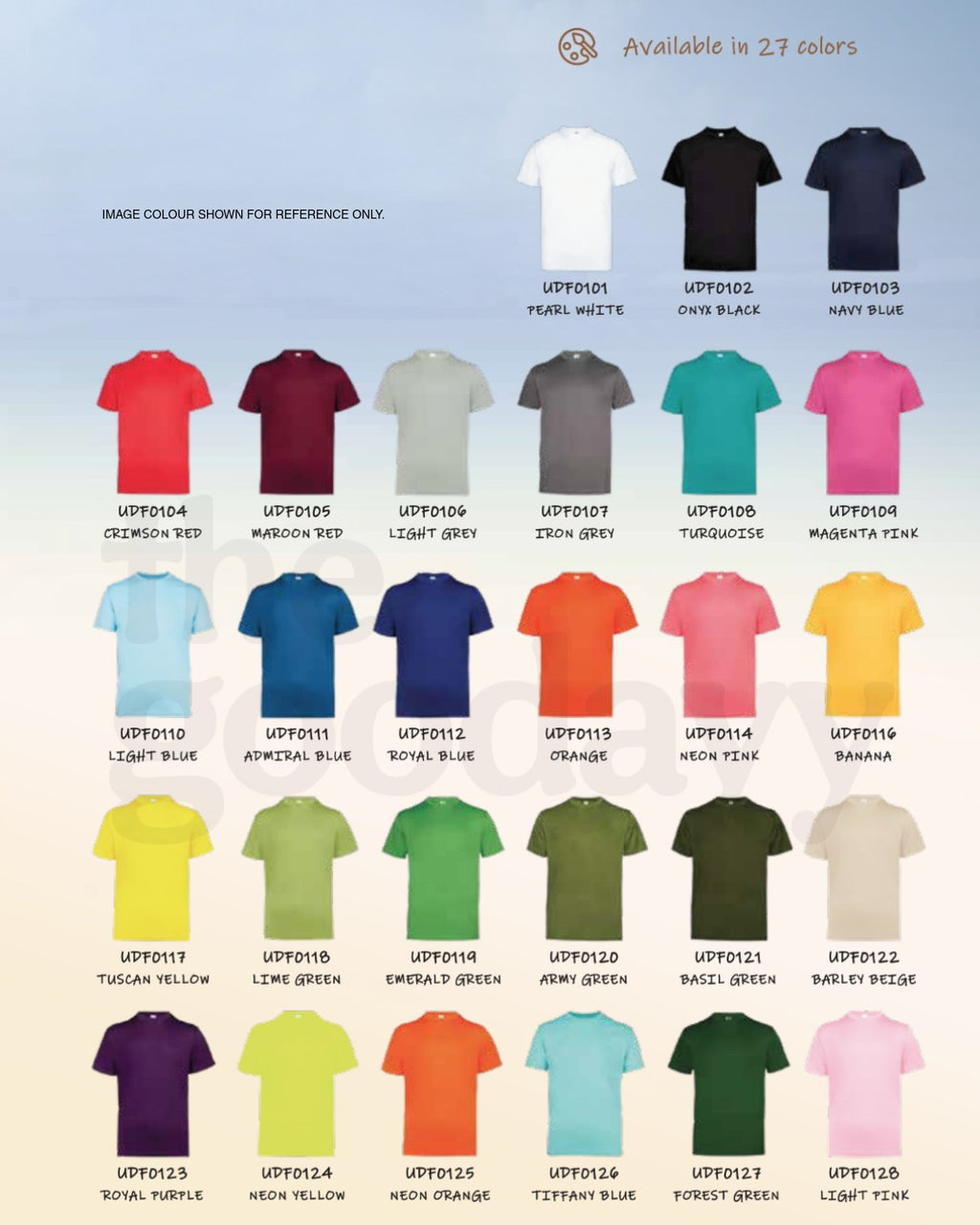 UDF01 Quick-Dry Short Sleeve T-shirt