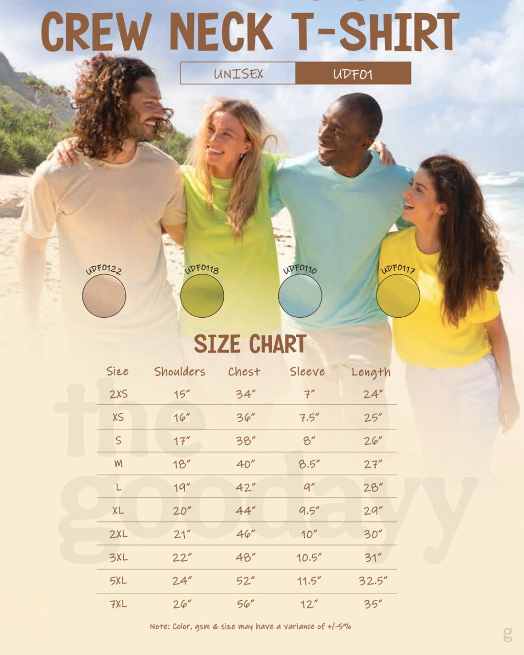 UDF01 Quick-Dry Short Sleeve T-shirt