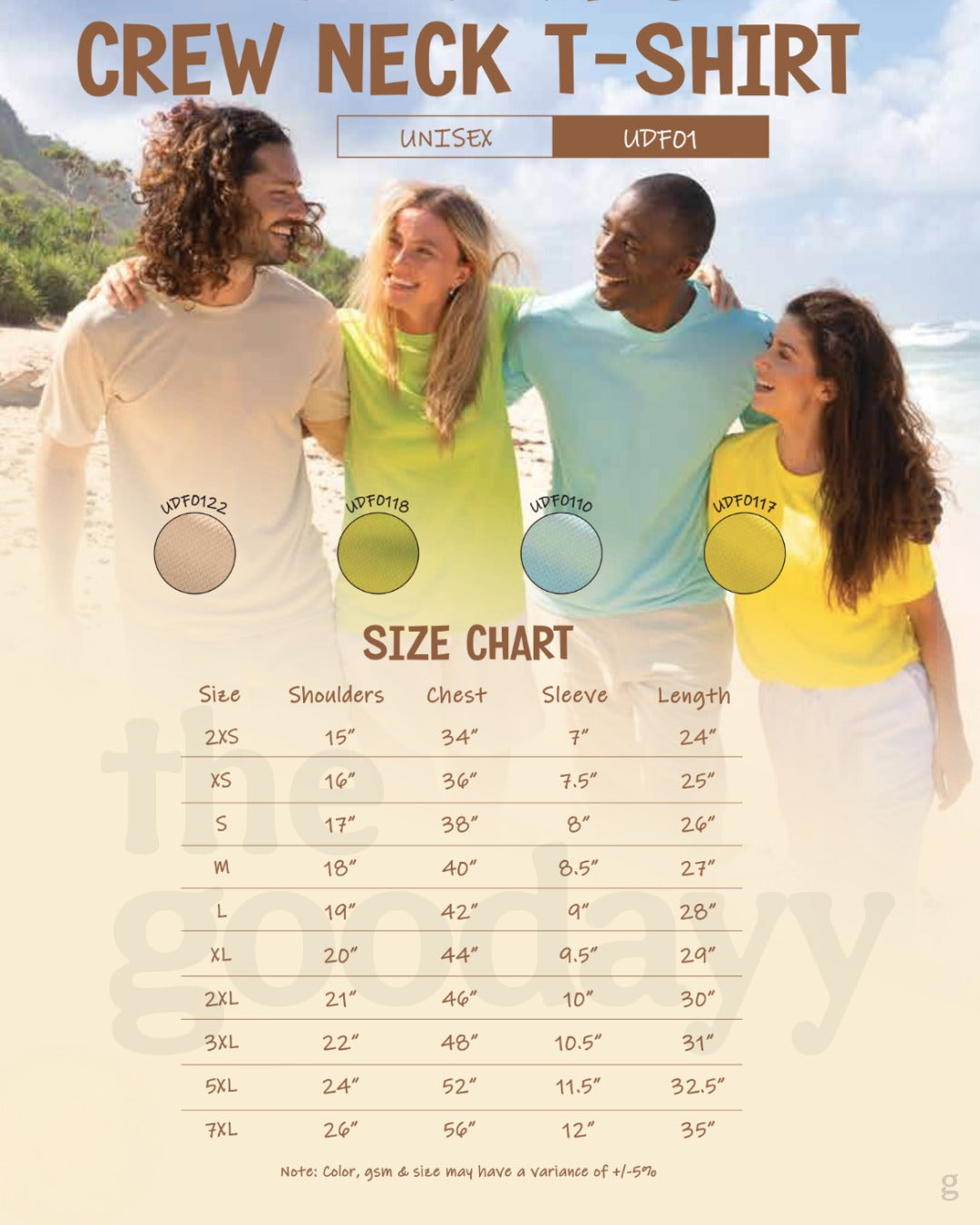 UDF01 Quick-Dry Short Sleeve T-shirt