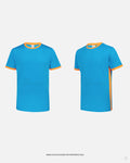 UDF07 Quick-Dry Short Sleeve Contrast Side Panel T-Shirt