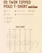 UH02 Double Pique CVC Short Sleeve Twin Tipped Polo