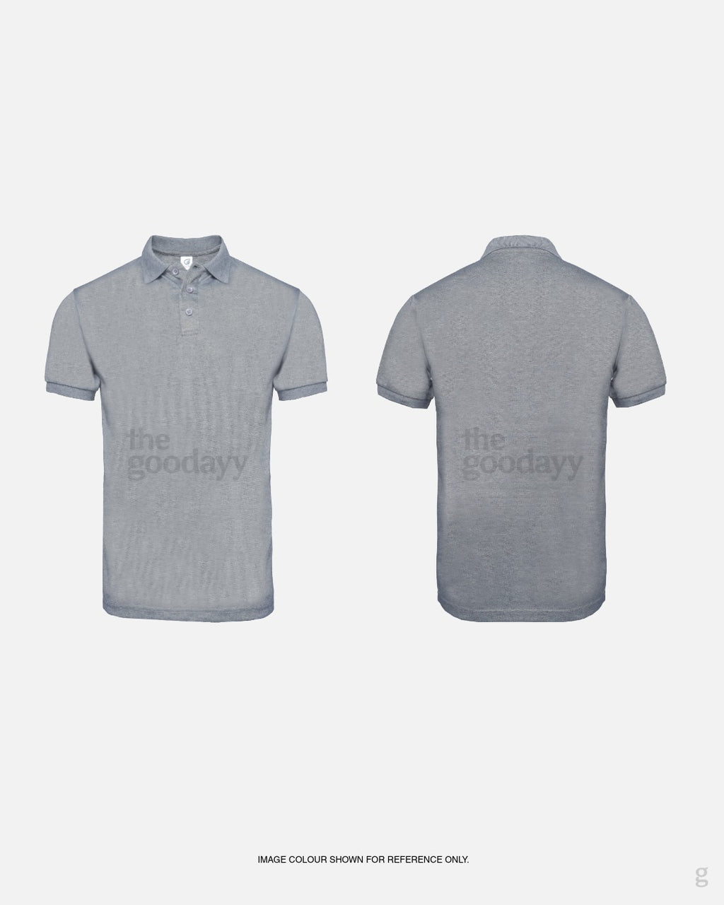 UH27 Double Pique CVC Short Sleeve Polo