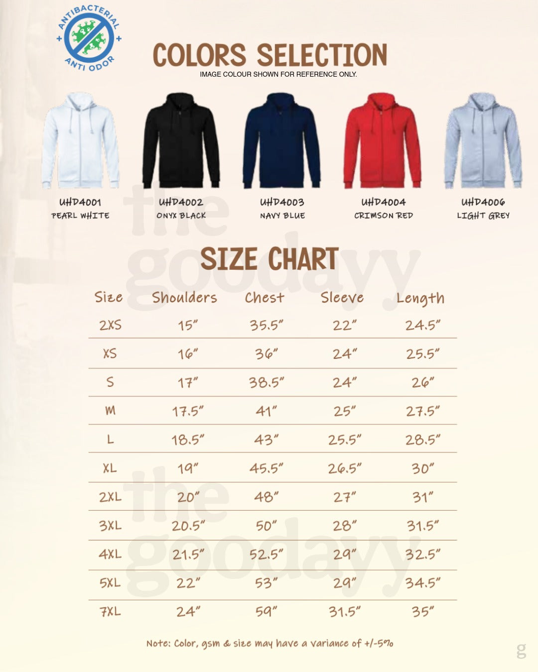 UHD40 Hoodie W/ Zip
