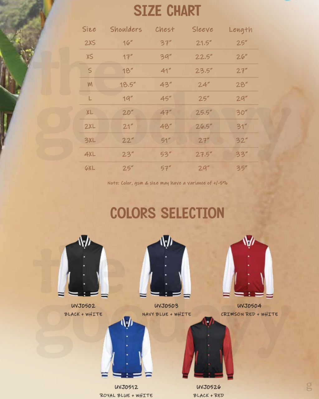 UVJ05 Varsity Jacket