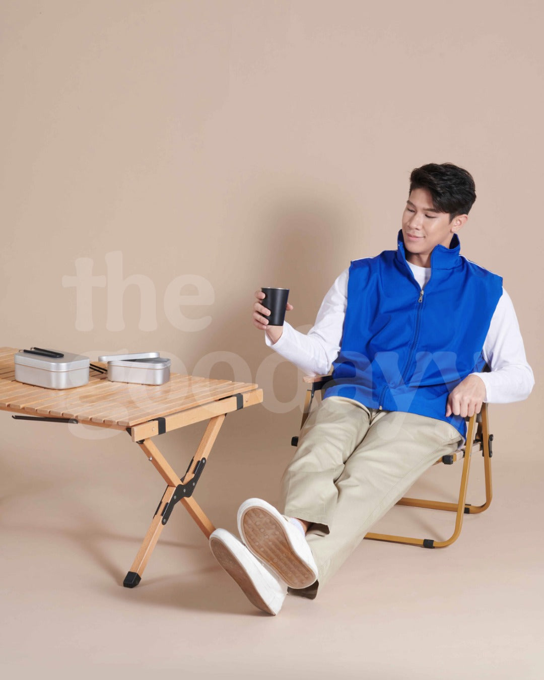 VJ06 Full-Zip Sleeveless Vest Jacket