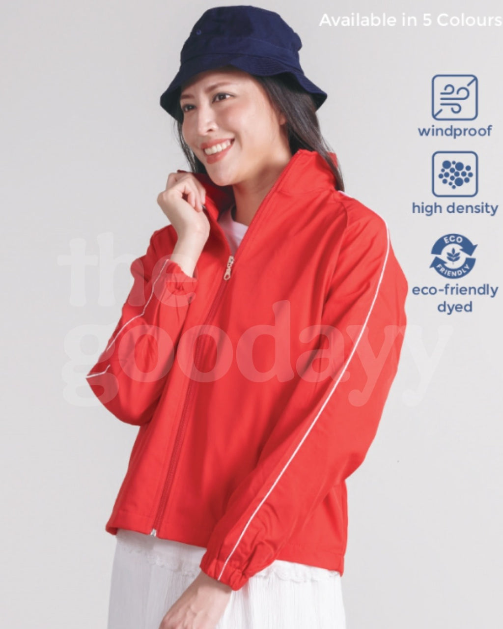 WB06 Full-Zip Windbreaker Jacket