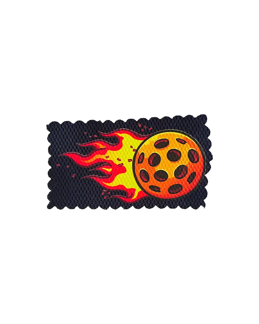 Pickleball on Fire Sticker