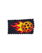 Pickleball on Fire Sticker
