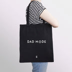Dad Mode Cotton Canvas Tote Bag