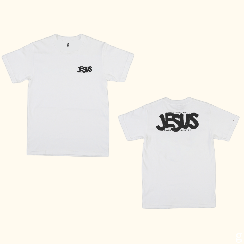 Jesus Saves Loves Strengthen