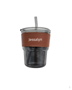 [Custom Name] Glass Tumbler