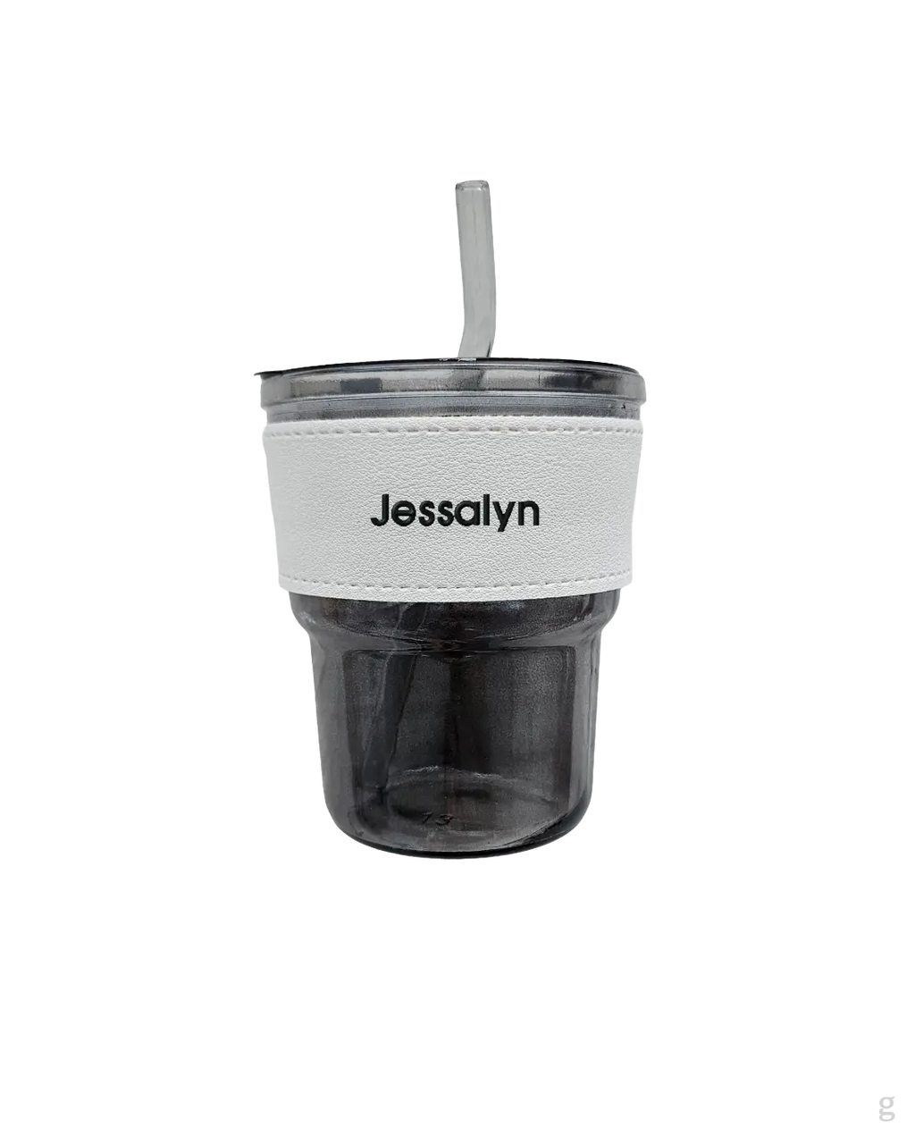 [Embroidery Name] Glass Tumbler