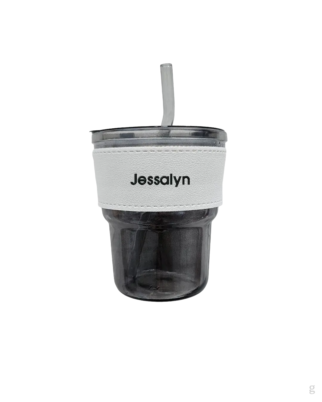 [Embroidery Name] Glass Tumbler