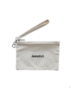 [Embroidery Name] Pouch W/ Strap