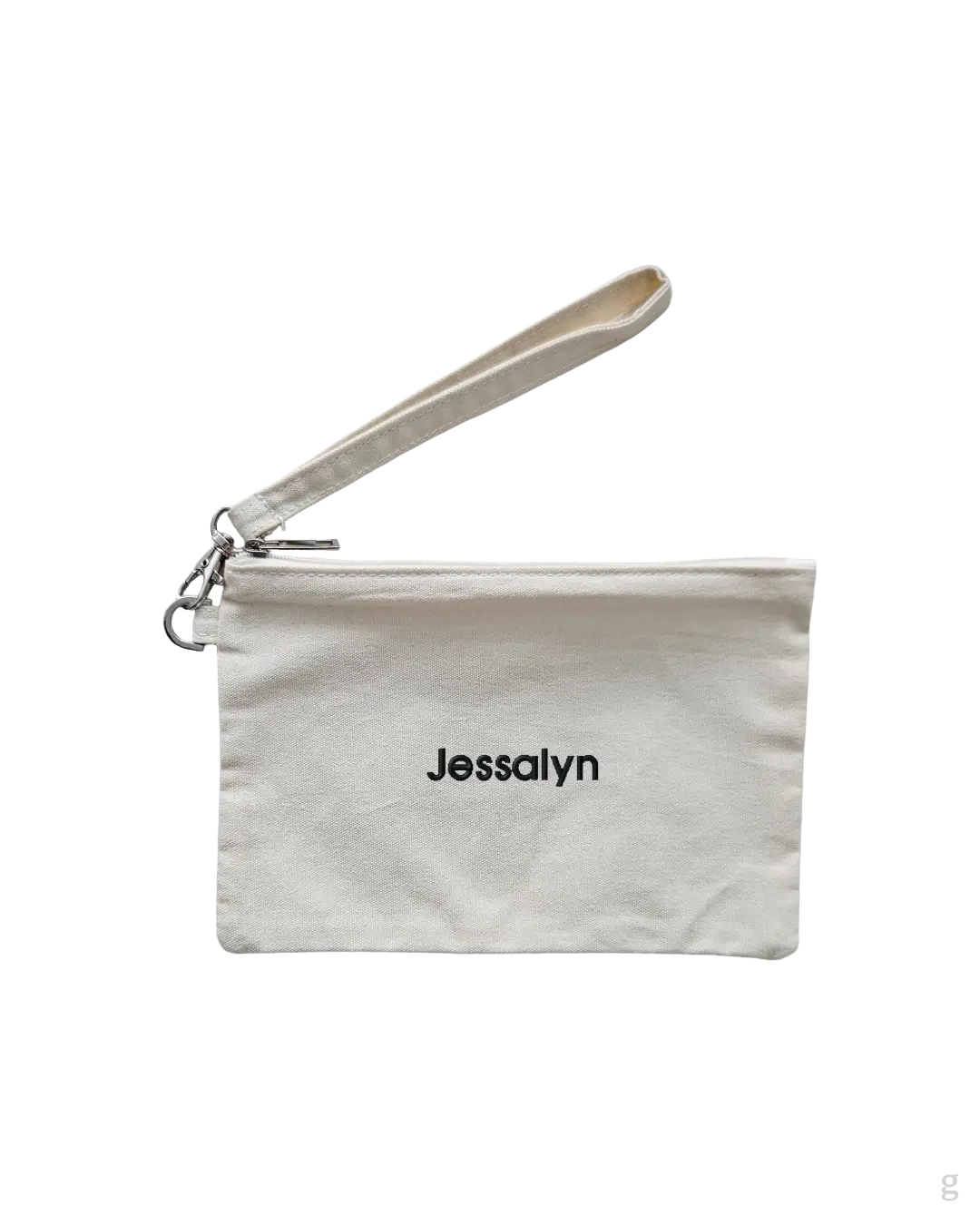 [Embroidery Name] Pouch W/ Strap