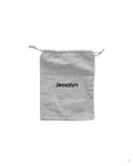 [Embroidery Name] Eco Linen Pouch