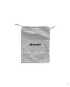 [Embroidery Name] Eco Linen Pouch