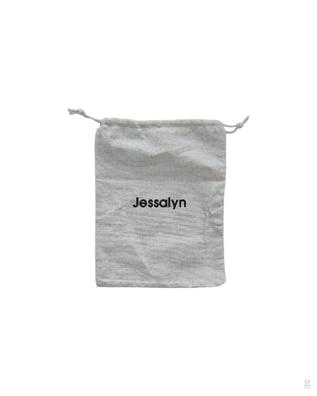 [Embroidery Name] Eco Linen Pouch