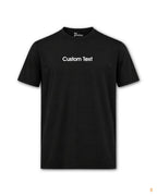 Custom Text Embroidery Cotton Tee