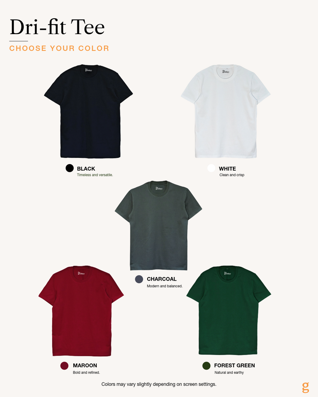 Custom Text Embroidery Dri-Fit Tee