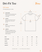 Custom Text Embroidery Dri-Fit Tee