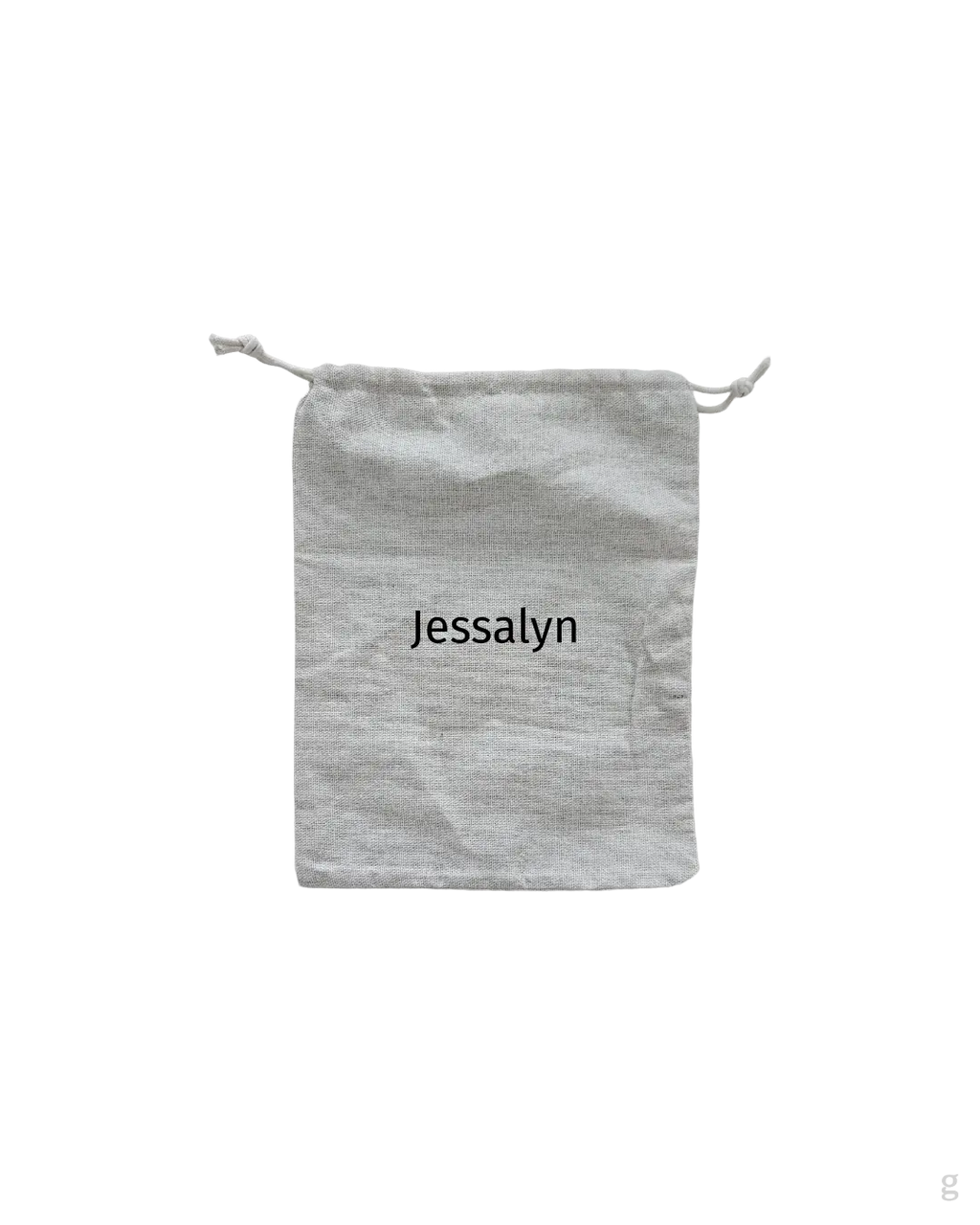 [Custom Name] Eco Linen Pouch
