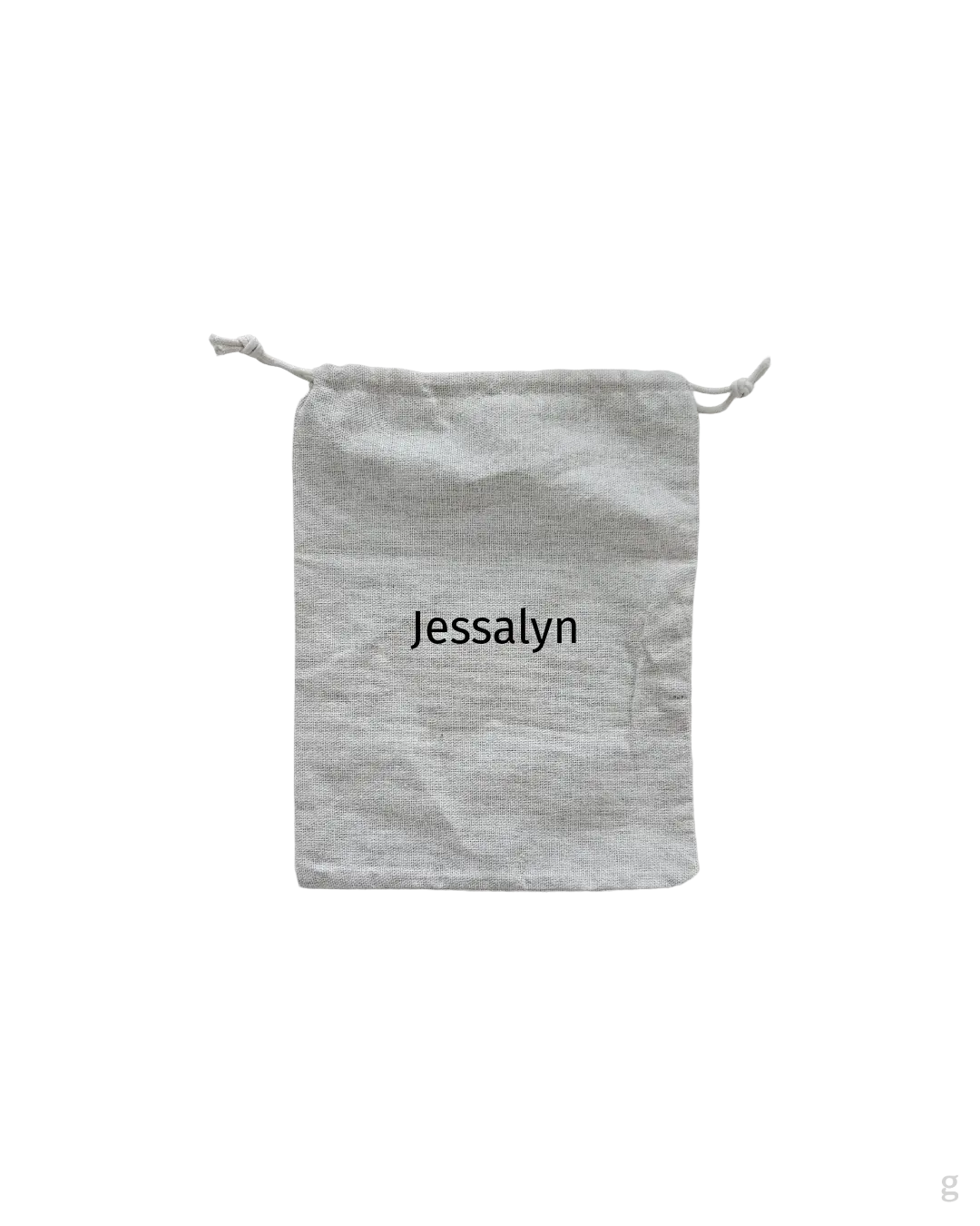 [Custom Name] Eco Linen Pouch
