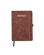 [Custom Name] A5 Leatherette Notebook