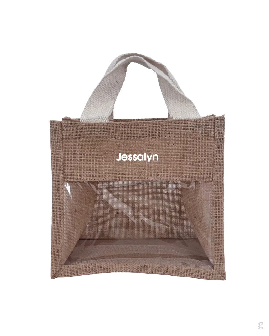 [Embroidery Name] Window Jute Bag