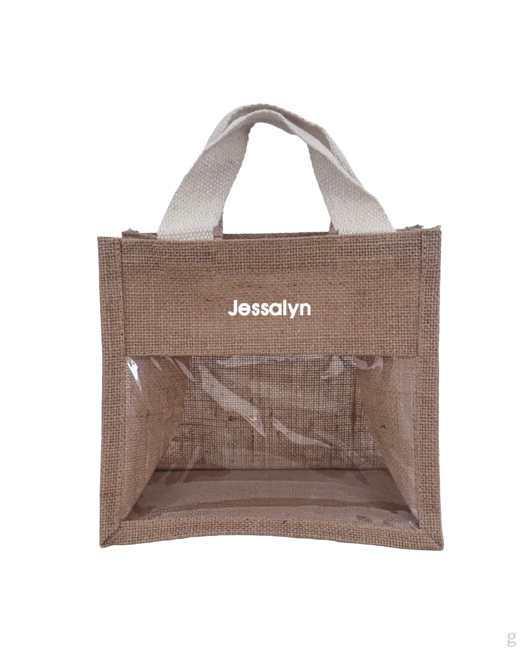 [Embroidery Name] Window Jute Bag