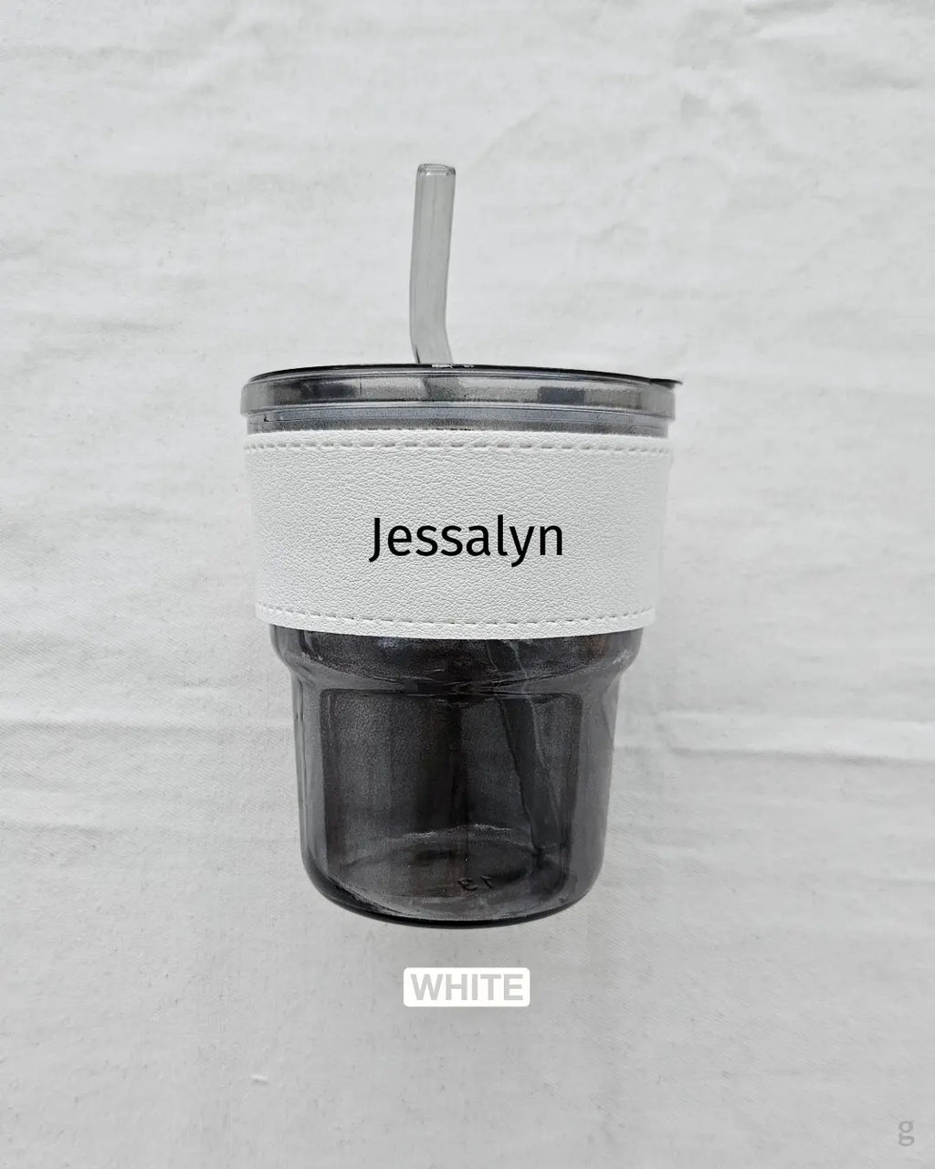 [Custom Name] Glass Tumbler