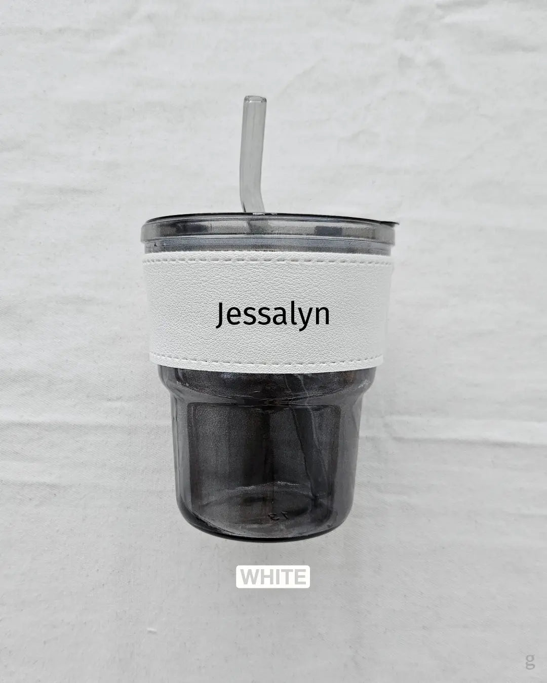 [Custom Name] Glass Tumbler