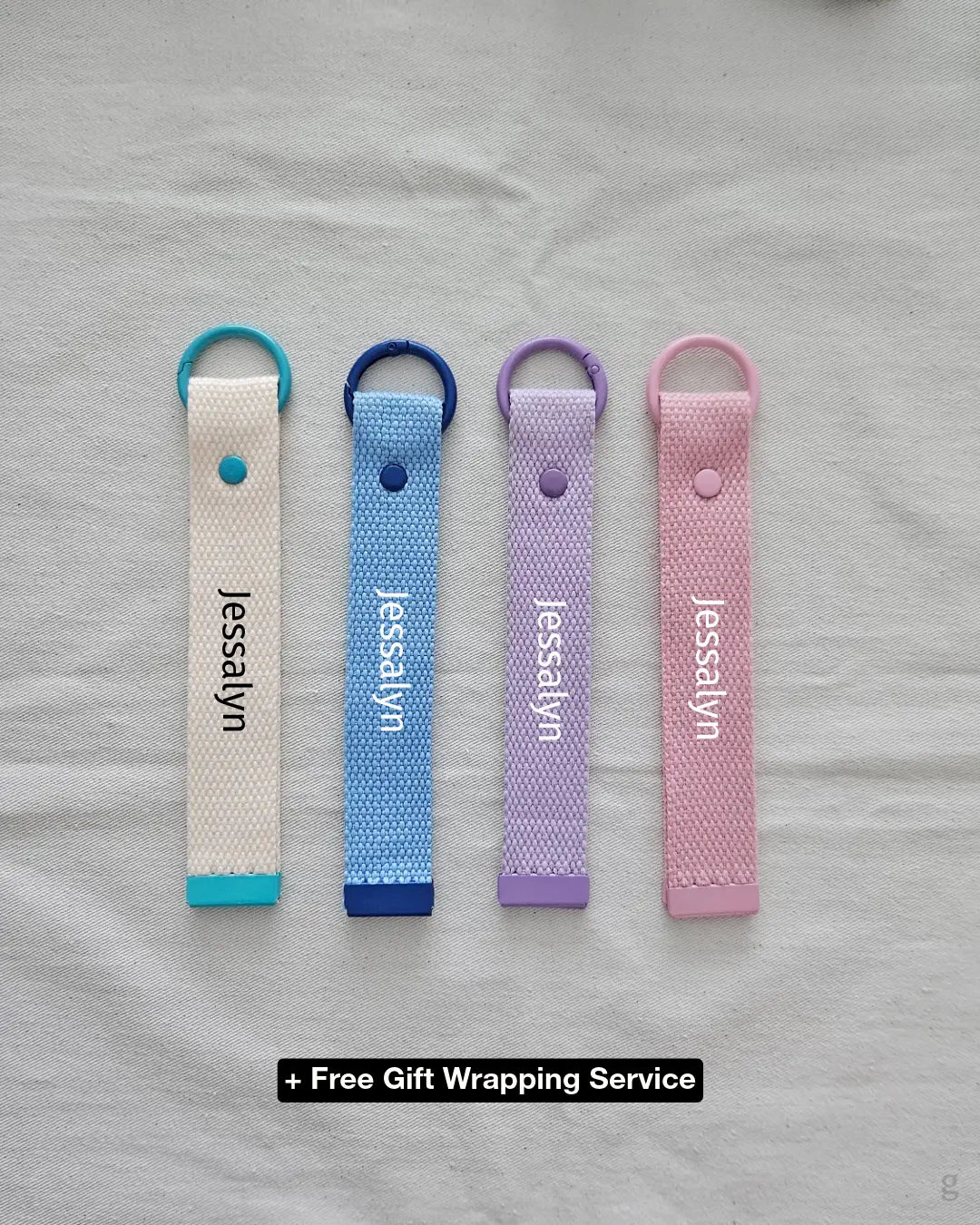 [Custom Name] Keychain Strap
