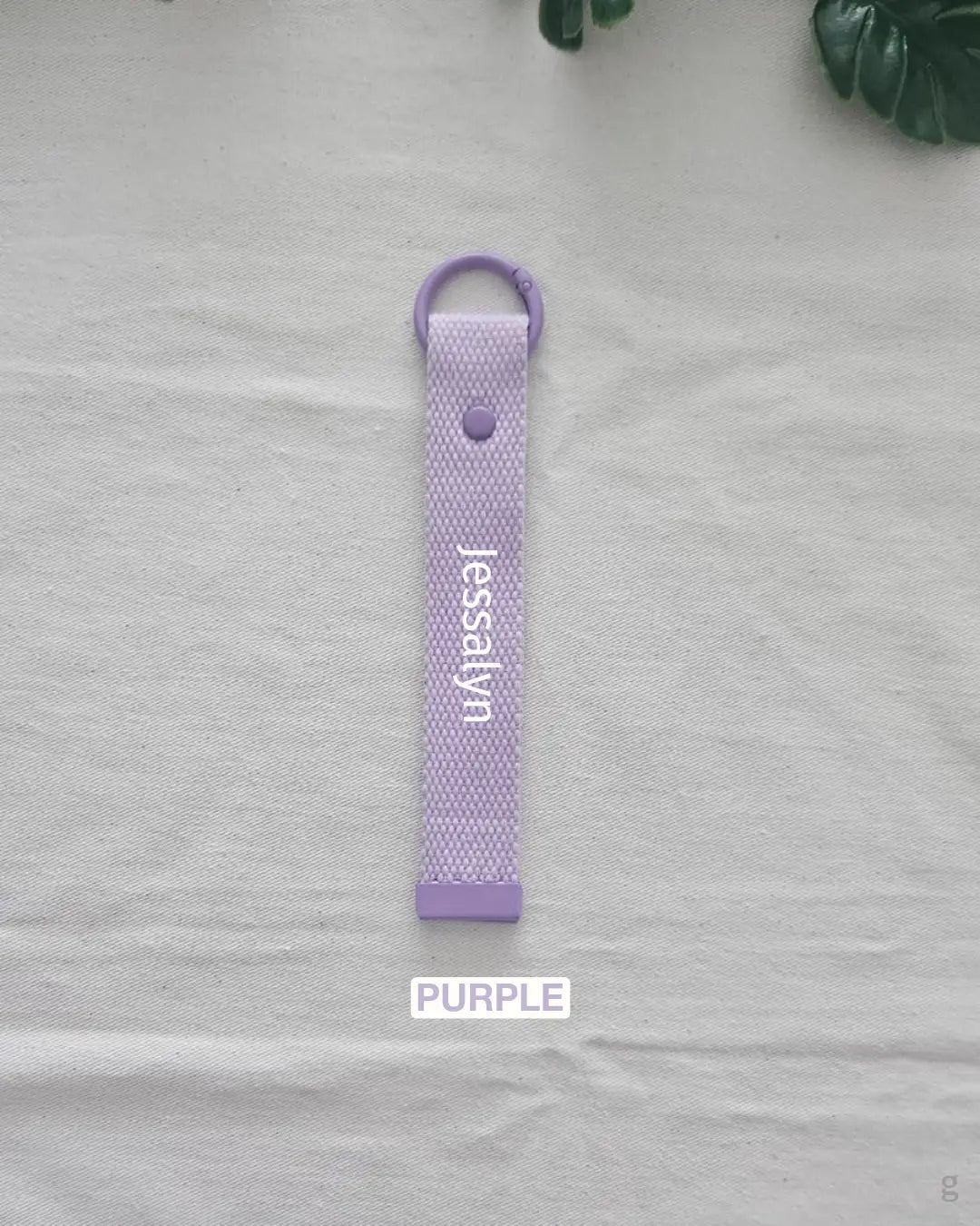 [Custom Name] Keychain Strap