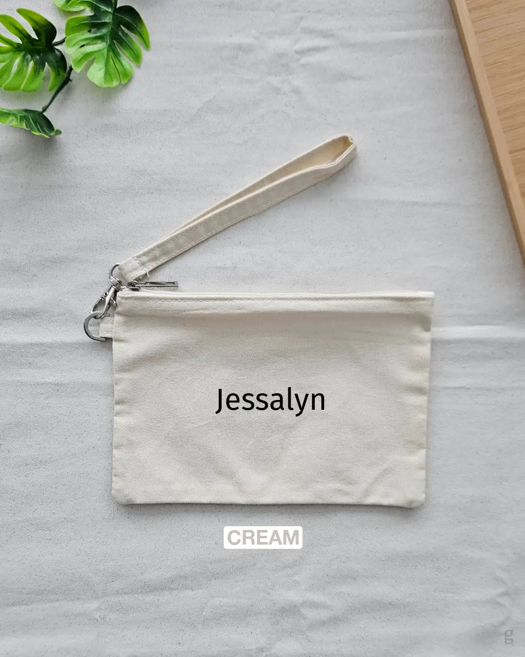 [Custom Name] Pouch W/ Strap