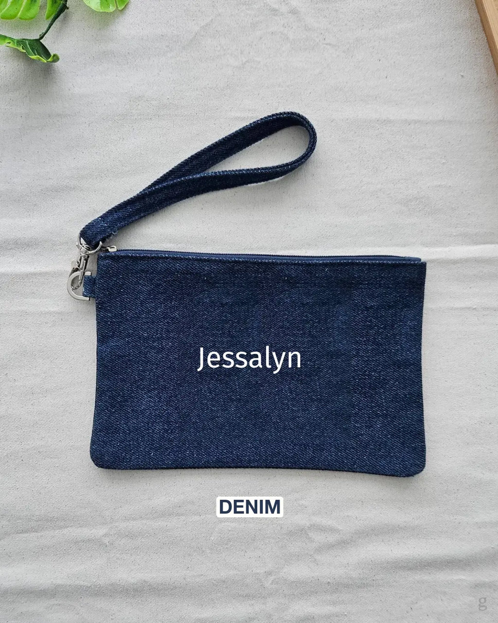 [Custom Name] Pouch W/ Strap