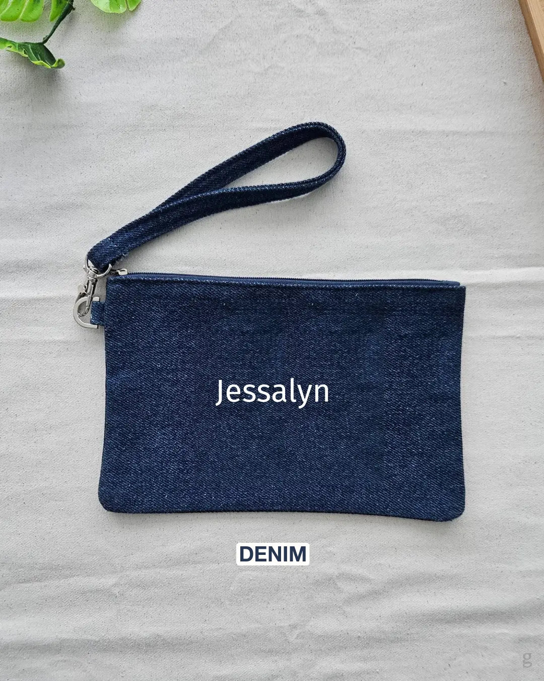 [Custom Name] Pouch W/ Strap