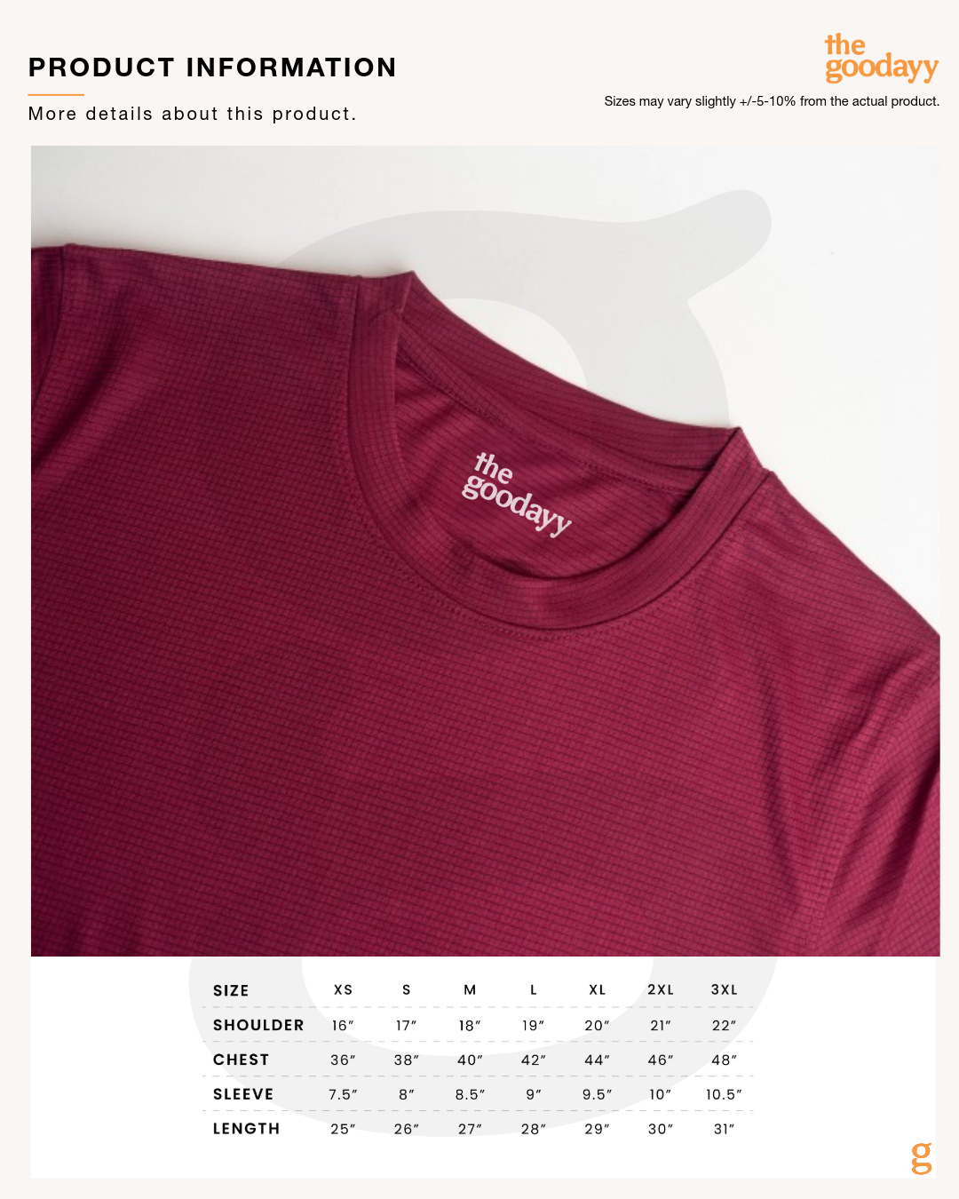 QD66 Quick Dry Check Jacquard Short Sleeve Tee