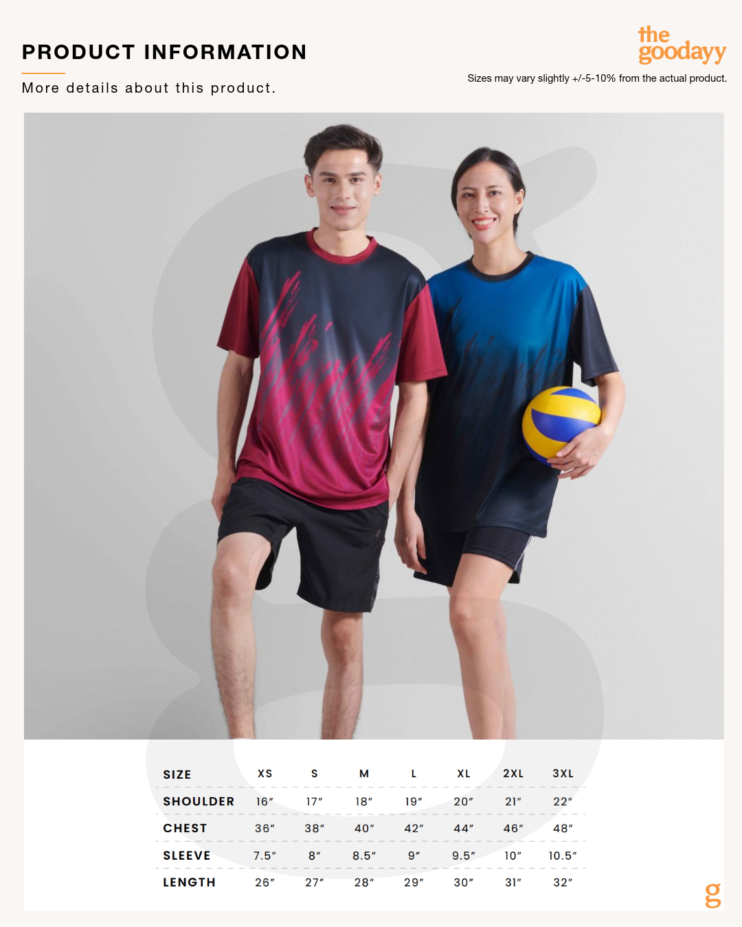 QD81 Quick Dry Short Sleeve Sublimation Tee