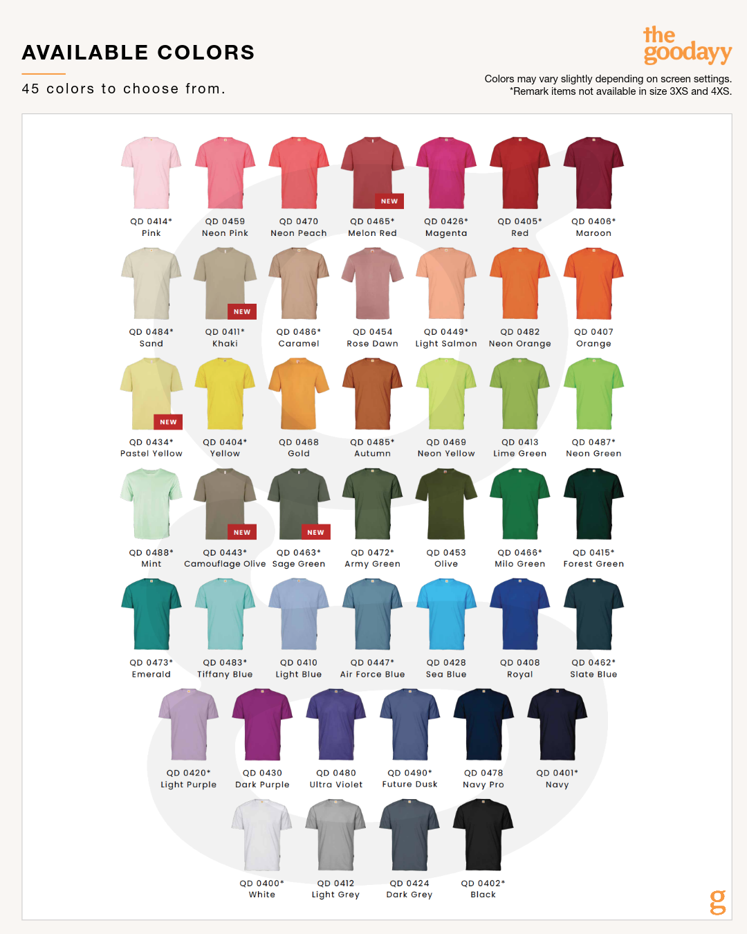 QD04 Quick Dry Short Sleeve Tee