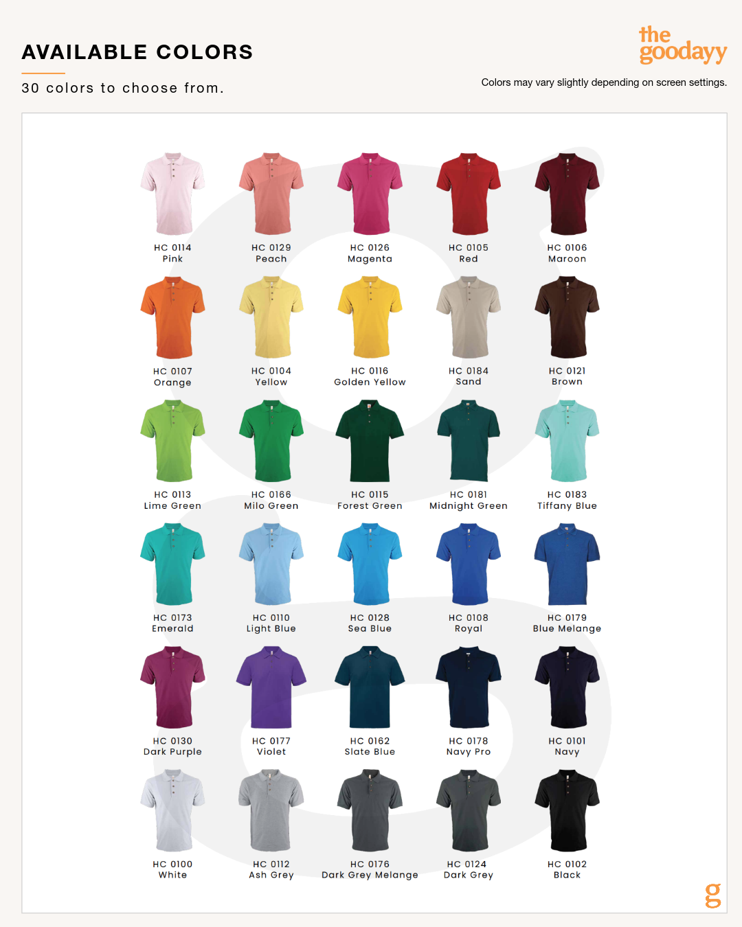 HC01 Honeycomb CVC Short Sleeve Polo
