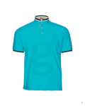 HC23 Honeycomb CVC Mandarin Collar Polo