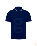 HC24 Honeycomb CVC Tipped Collar & Cuff Polo
