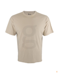 OT01 Oversized Ribbed Collar Short Sleeve Tee