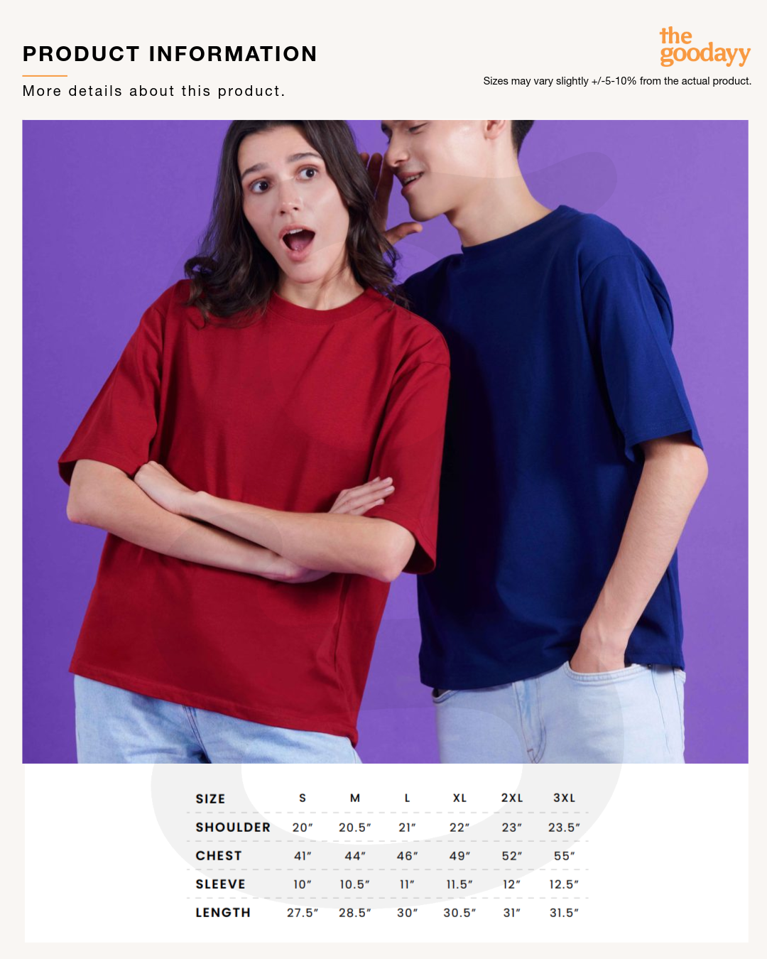 OT02 Oversized Cotton Short Sleeve Tee