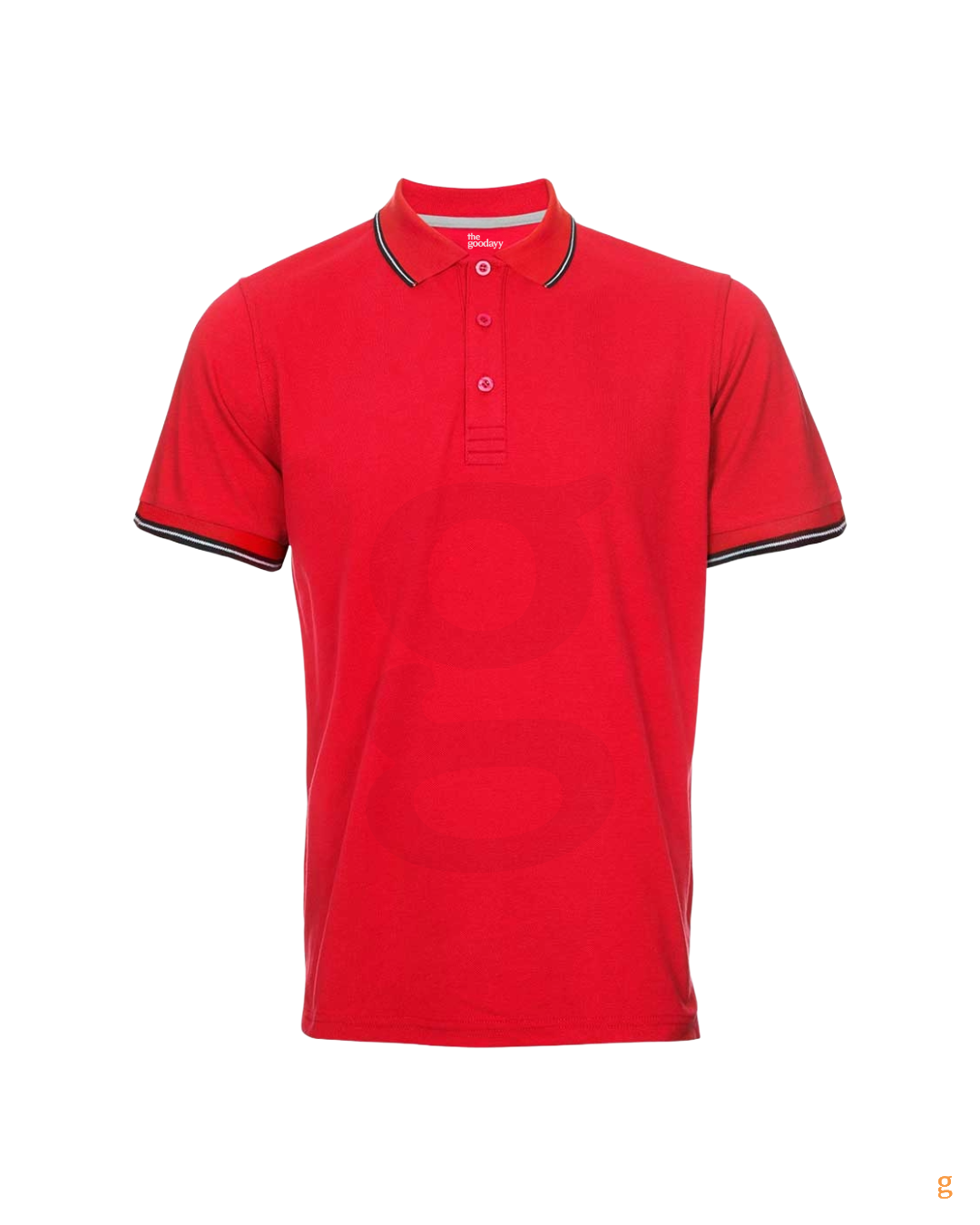 QD53 Quick Dry CVC Short Sleeve Tipped Collar & Cuff Polo