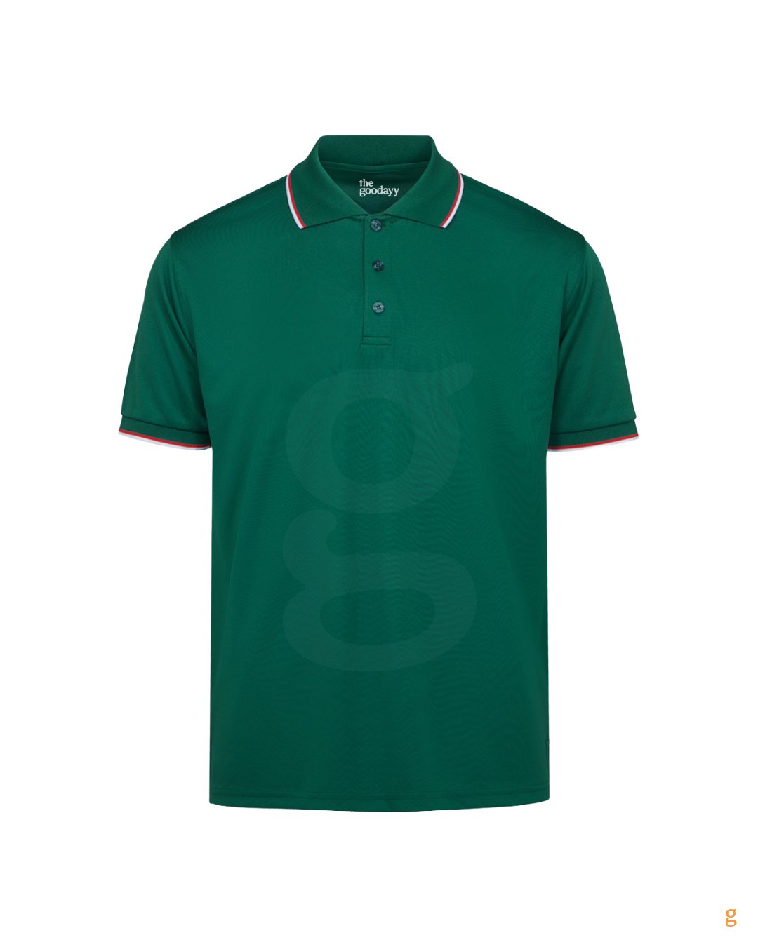 QD65 Quick Dry Short Sleeve Tipped Collar & Cuff Polo