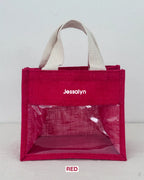 [Embroidery Name] Window Jute Bag