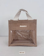 [Embroidery Name] Window Jute Bag